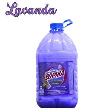 Imagem de Desinfetante Sophia Lavanda 5L - Limpa, Perfuma e Desinfeta - Altament