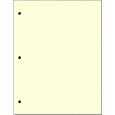 Imagem de Papel colorido para copiar e imprimir, 9 kg, perfurador de 3 furos, 500 folhas por resma. (marfim)