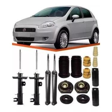 Imagem de 4 Amortecedor 4 Kit Suspensão Punto 2008 A 2016 - Millenium