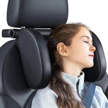 Imagem de Almofada de Encosto de Cabeça de Carro QRabbit - Ajustável 180° para A