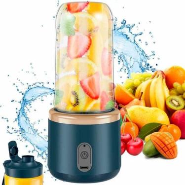 Imagem de Liquidificador Portátil Mini 400ml Usb Ideal Para Frutas