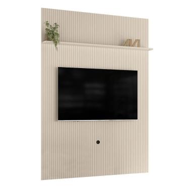 Imagem de Painel Piso-teto New Interlagos Off White Para Tv Até 75 Madetec Off White