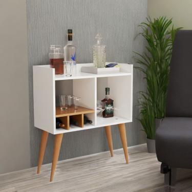 Imagem de Aparador Retrô Porta Bebidas e Decoração Sala de Estar