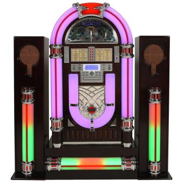 Imagem de Jukebox Alto-falante com Base e Caixas Auxiliares Classic