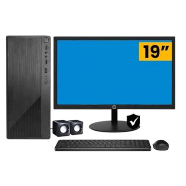 Imagem de Computador Pc Cpu Completo Intel Core I5 8gb Ssd 512gb Monitor 19 Led Hdmi Kit Best Pc