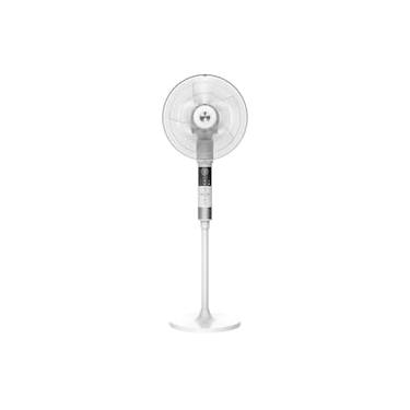 Imagem de Ventilador de Coluna 40cm Spirit 360º com 3 Velocidades, Controle Remoto, Display LED e Timer de até 8 Horas – Branco