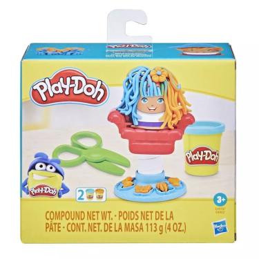 Imagem de Massa de Molelar Play-Doh Mini Classics Corte Maluco Barbearia E4918 - Hasbro