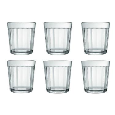 Imagem de Jogo 6 Copos Rocks 2510 Americano 300 Ml - Nadir Figueiredo