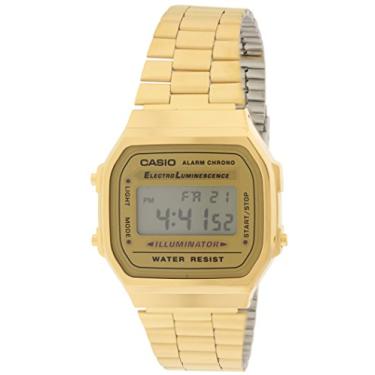 Imagem de Casio Casio-A168WG-9WDF CasioA168WG-9WDF – Relógio, multicolorido, tamanho único, digital, Multicolorido, One Size, Digital