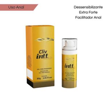 Imagem de Gel Facilitador Dessensibilizante Extra Forte 30g Cliv Gold  Intt