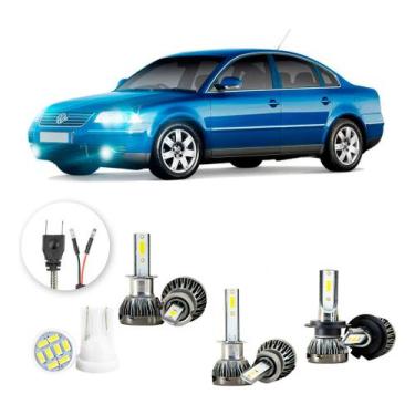 Imagem de Ultra Led Nano 22000lm Volkswagen Passat 2001-2005 H1 H7 H3 - LUXLED y