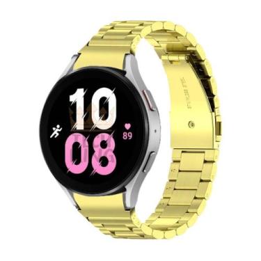 Imagem de Pulseira gomada em aço inoxidável Galaxy Watch 5 40mm 44mm - TECH KING
