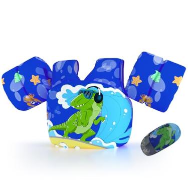 Imagem de Welebar Colete De Natação Para Crianças Pequenas, Traje Para Crianças De 12 A 32 Kg, Flutuadores Para Meninos E Meninas, Auxiliar De Natação, Treinamento, Traje Para Bebês/Crianças Pequenas/Criança