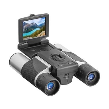 Imagem de Binóculo Digital com Câmera, LCD 2.0 Polegadas, Zoom Digital 8x, Gravação 2.5K, 40MP, Suporte para Cartão 128GB