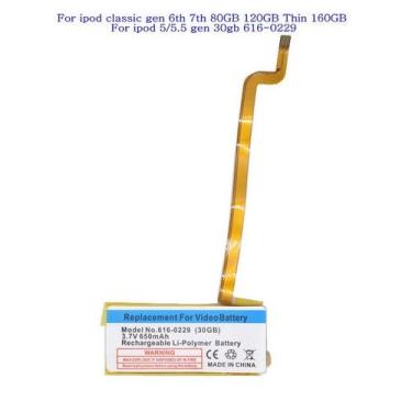 Imagem de Bateria Original Nova Classic 6ª Geração 160gb - bgb
