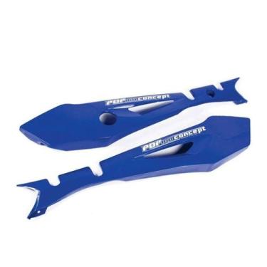 Imagem de Kit Carenagem Lateral Pro Tork Moto Honda Pop 100 2007 2008 2009 Subst