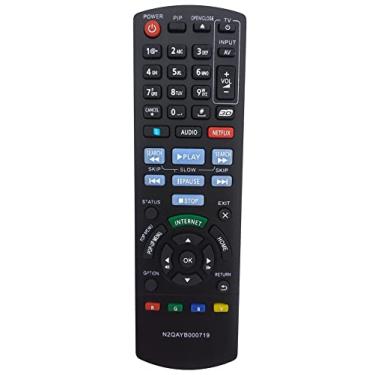 Imagem de Controle remoto universal compatível com Panasonic N2QAYB000719 DMP-BDT220 DMP-BDT120 DMP-BDT221 DMP-BDT320 DMP-BDT500 DMP-BD75 SC-BT35 Blu-Ray DVD Player