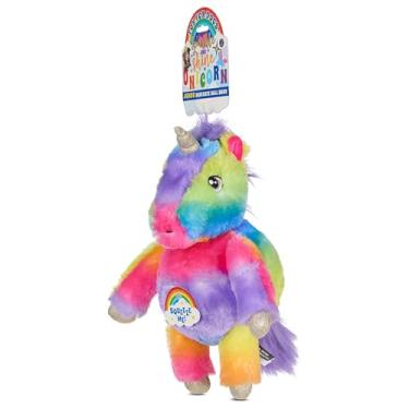 Imagem de Bow Wow Brinquedo de corpo inteiro para cães – brinquedo de pelúcia para cães – design de monstro ou unicórnio – macio e divertido para brincadeiras interativas – cores sortidas