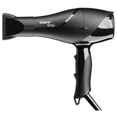 Imagem de Secador de Cabelo Taiff Easy 1700W com 2 velocidades, Preto, 110V