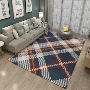 Imagem de Tapete geométrico para sala de estar, casa, hotel, tapetes decorativos, quarto, banheiro, capachos, cozinha (80x120cm/2)