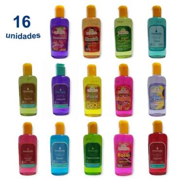 Imagem de Kit 16 Essência Ambiente 140ml Odorizador Limpador Perfumado Concentra