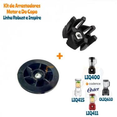 Imagem de Kit de Arrastes do Motor e Do Copo para Liquidificador Oster OLIQ610 e