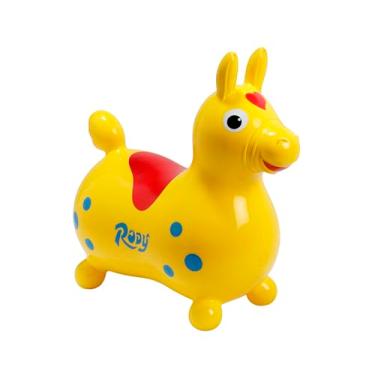 Imagem de Cavalo Rody inflavel Gymnic amarelo