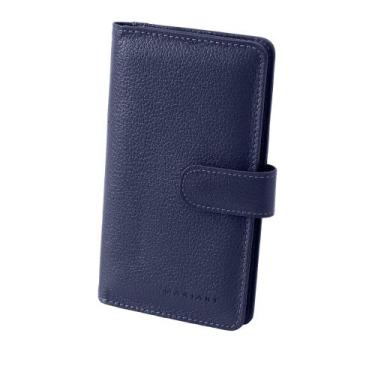 Imagem de Carteira Feminina De Couro Fechamento Botão Mariart 172