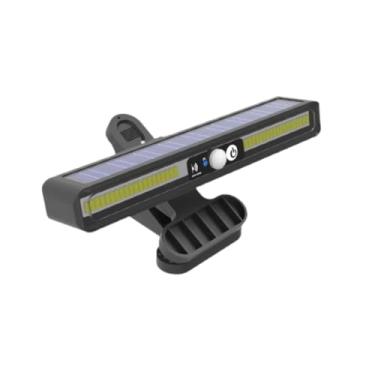 Imagem de Generic Luzes solares, cercas solares, iluminação de segurança, luz externa à prova d'água para corrimão, quintal, entradas externas, pátio, Luz Quente