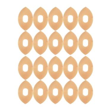 Imagem de Ysyqkn 20 peças de fitas atléticas pré-cortadas, fitas de cinesiologia, respiráveis, à prova d'água, adesivos de fita muscular para natação, Cor