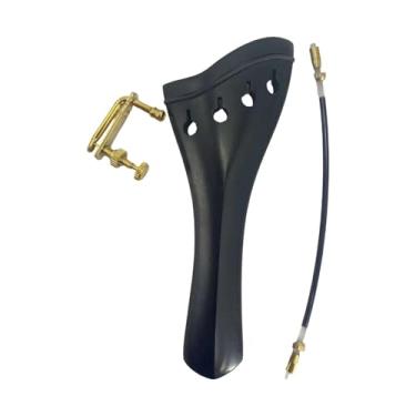 Imagem de Dynwave Cordão de violino 4/4 com haste de violino, placa de corda de substituição de alto desempenho e resistente, para presentes de músicos, Preto