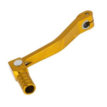 Imagem de Partuto Alavanca de câmbio dobrável de motocicleta para pedal de liga de alumínio Apollo BBR Braço dourado