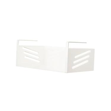 Imagem de WeiLaiKeQi Cesto de armazenamento sob prateleira, suporte suspenso para armário, aço carbono, 26 Cm X 23 Cm X 13.5