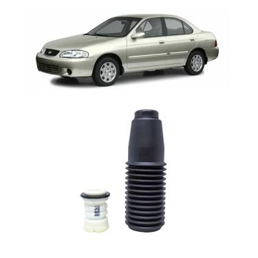 Imagem de Kit Amortecedor Dianteiro Batente Coifa - Sentra 2000 A 2006 - Lt90086