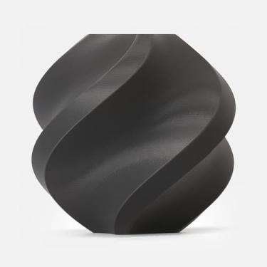 Imagem de Bambu Lab Filamento PLA fosco para impressora 3D 1,75 mm PLA 1 kg de alta tenacidade ecológica - cinza escuro (10105) - refil