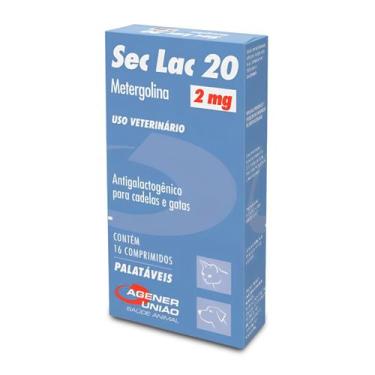 Imagem de Antigalactogênico SEC LAC 2,0mg C/ 16 comprimidos - Agener