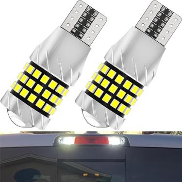 Imagem de Gorromp 3ª lâmpada de freio LED para Dodge RAM 2000-2025 1500 2500 3500 4500 5500 Luz de carga traseira central alta branca LED Backup Reverso Bagagem Compartimento Lâmpadas 6000K DC-12V W16W