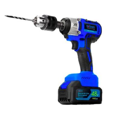 Imagem de Kit Chave de Impacto 48V + Jogo Soquete 46 Peças Loja Diverte Store - 