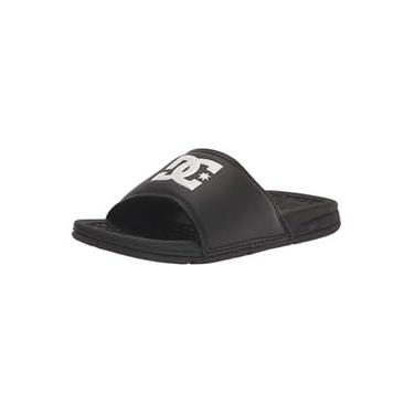 Imagem de DC Shoes Sandália esportiva casual infantil unissex, Preto/branco, 19