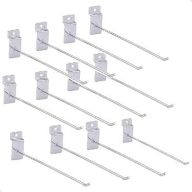 Imagem de Ganchos Expositores 10Cm Aço Zincado Lorben 100 Unidades