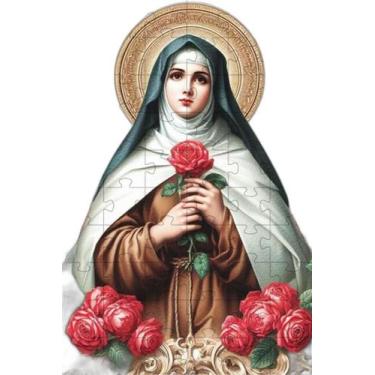 Imagem de Quebra-Cabeça Religiosas Deus Santa Terezinha Do Menino - Coleção Tea 