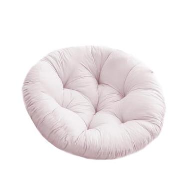 Imagem de Ioensy Almofada para cadeira suspensa em formato de ovo, removível e espessa, para cadeira de balanço, para escritório e uso doméstico, Cinza Claro