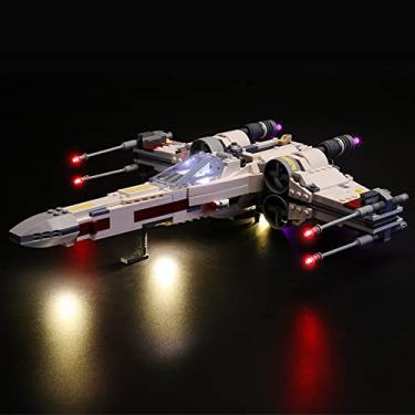 Imagem de GEAMENT LED Light Kit Compatible with Lego X-Wing Starfighter - Lighting Set for 75218 Building Model (Model Set Not Included)