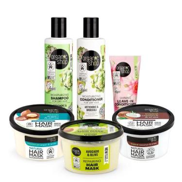 Imagem de Kit Cronograma Capilar Avançado base Hidratação Organic Shop