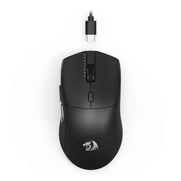Imagem de Mouse Gamer Redragon Neva, 26000DPI, 6 Botões, Preto