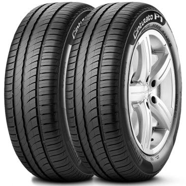 Imagem de Kit 2 Pneu Aro 15 Pirelli 195/60r15 88h Cinturato P1