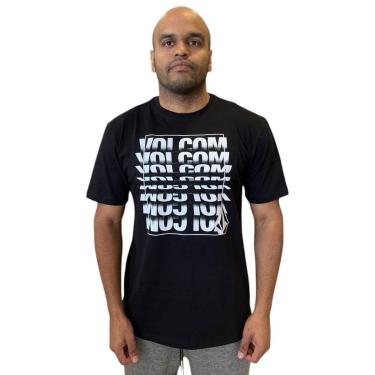 Imagem de Camiseta Volcom Silk Frontal Flip Thru Original Masculina-Masculino