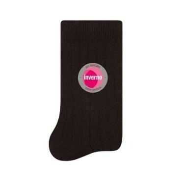 Imagem de Kit 3 Pares De Meias de Lã Feminina Cano Médio Inverno Selene 7544, fe