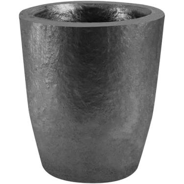 Imagem de Nelyrho Cadinho de grafite nº 2 (2,6 kg) para fundição de metal refinado ouro prata cobre latão alumínio