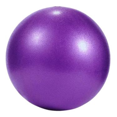 Imagem de Bola Yoga 25 cm Ginástica Suíça Anti-Estouro Fisioterapia Cross Treino Alongamento (Roxo)